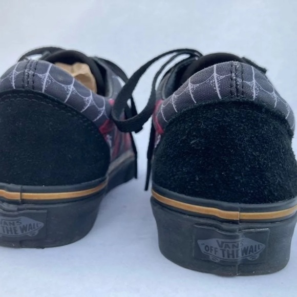 Vans Old School Roses/ Skeleton Stems/ Spiderwebs - Picture 3 of 9